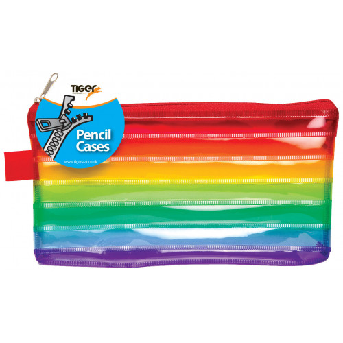 Rainbow pencil hot sale case