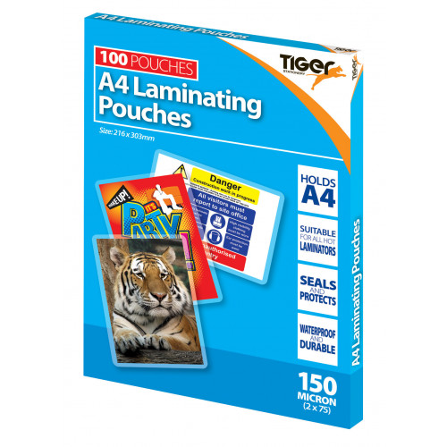 Blue Box A4 Laminating Pouches 150 Micron - 100 Pouches, Shop Today. Get  it Tomorrow!