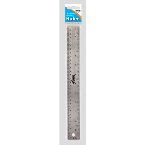 Stainless steel ruler-30cm cork backed