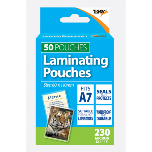 A7 Laminating Pouches Pack 50